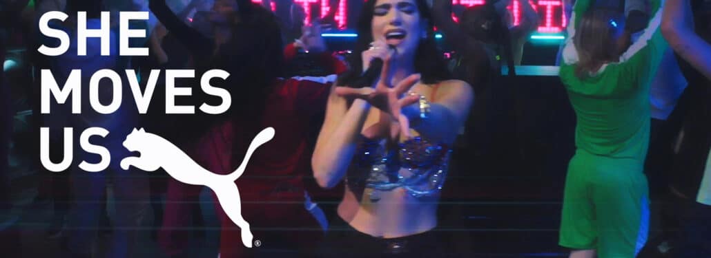 She Moves Us Dua Lipa and PUMA ambassadors