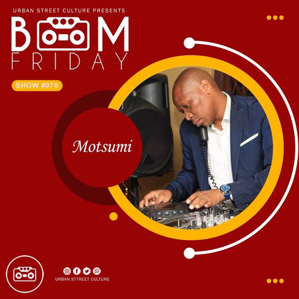 Deep N Soul BoomFriday Show #070 Mix by Motsumi