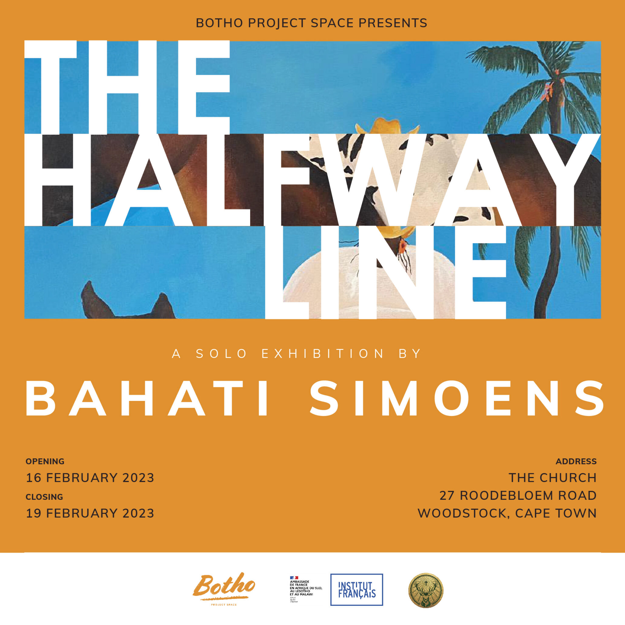 THE HALFWAY LINE - A SOLO EXHIBITION BY BAHATI SIMOENS