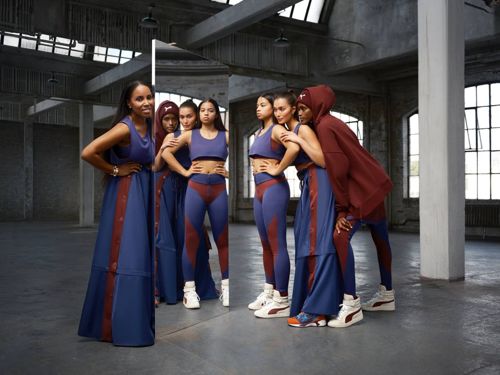 PUMA June Ambrose Launch "Keeping Score" Collection