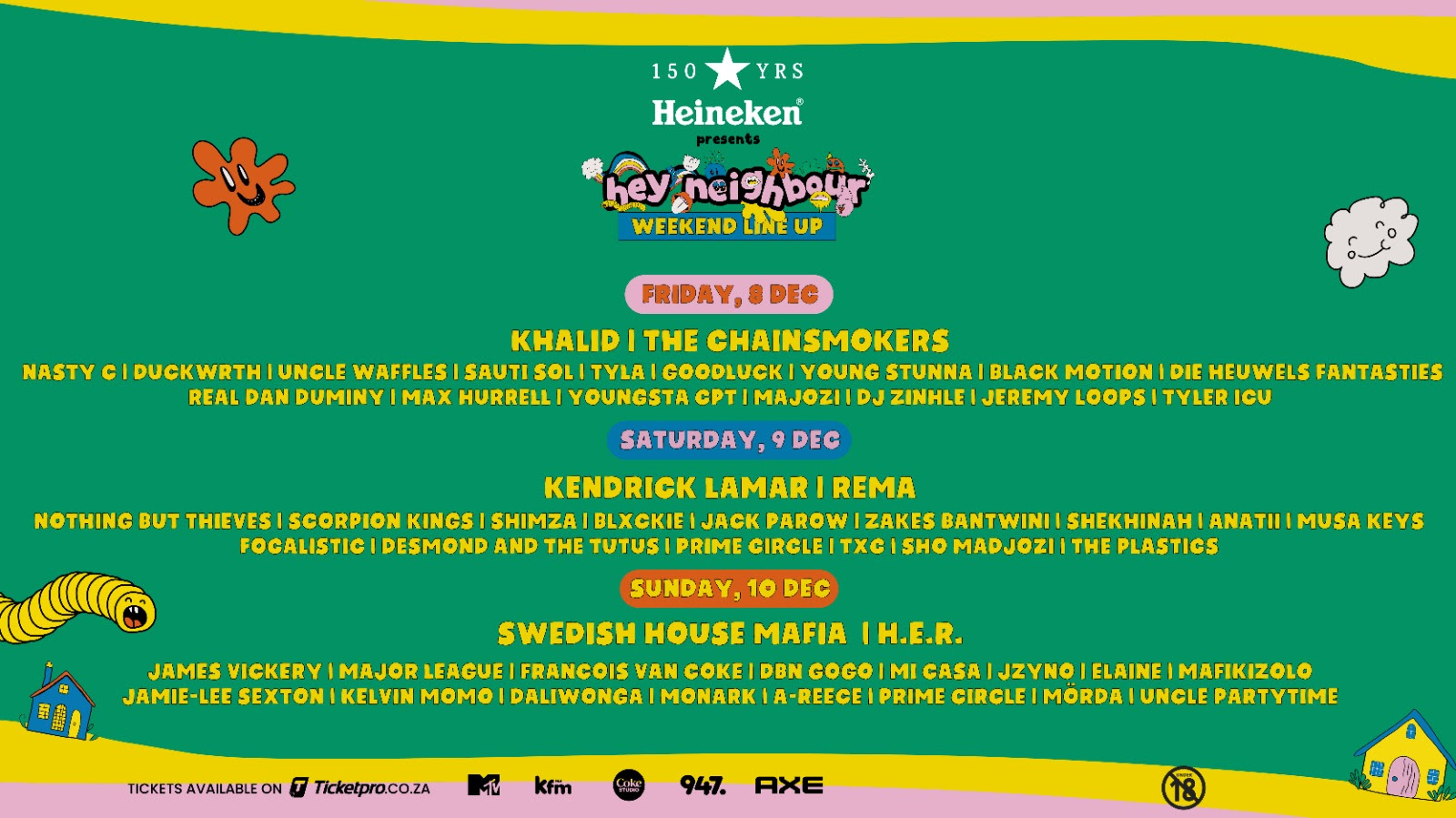 HEY NEIGHBOUR'S SECOND WAVE OF TALENT LIST