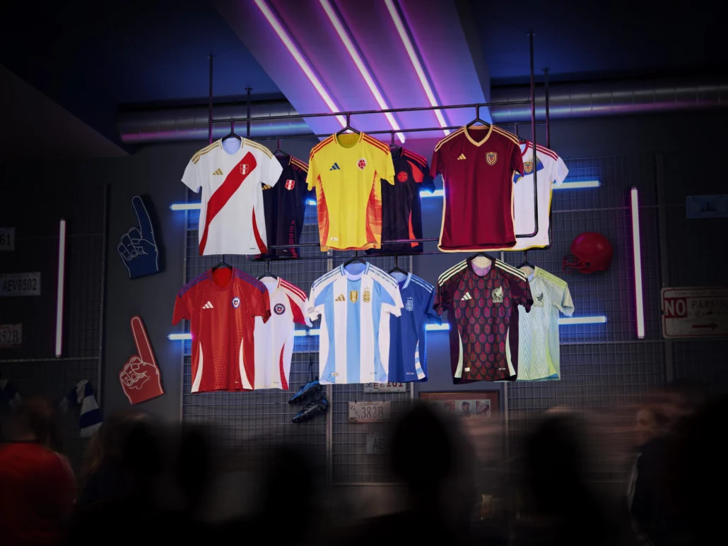 ADIDAS FEDERATION KITS FOOTBALL IN AMERICA