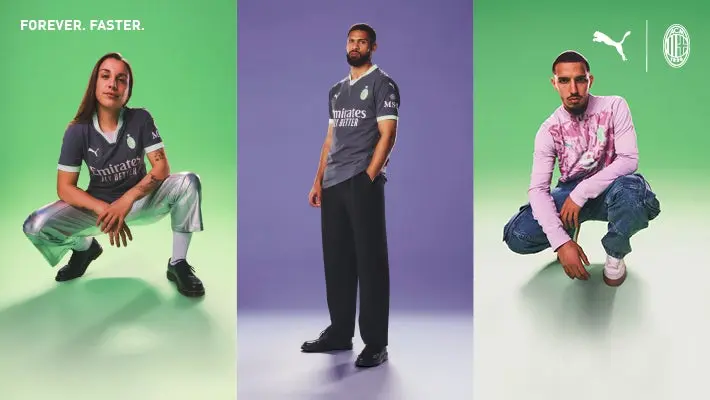 PUMA & AC MILAN REVEAL THE 24/25 THIRD KIT