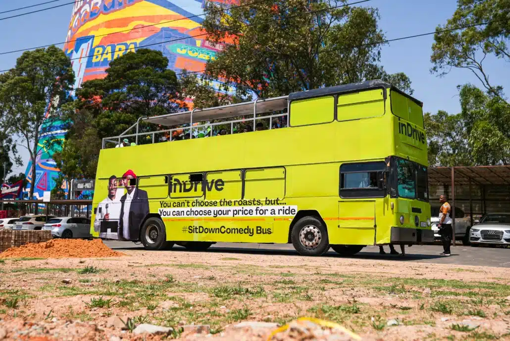 inDrive and the Comedy Bus experience