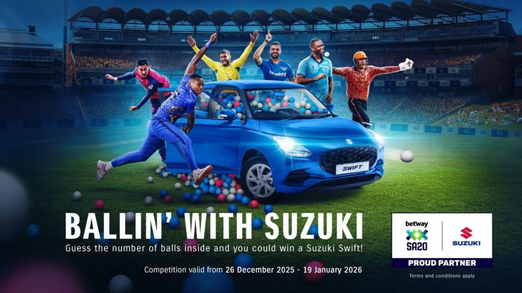 Ballin' with Suzuki this Summer at Betway SA20 