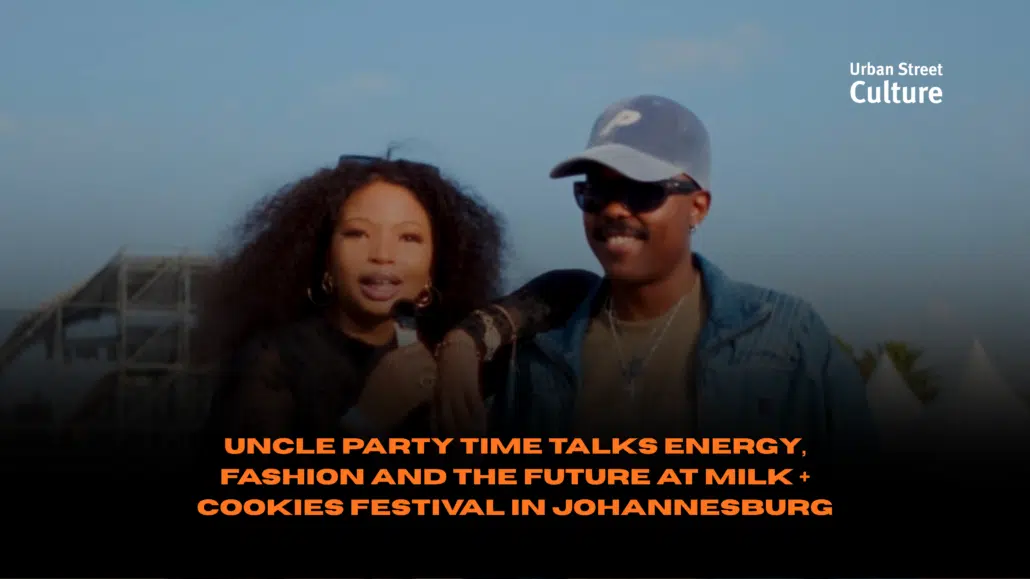 Uncle PartyTime interview at Milk + Cookies Gunna