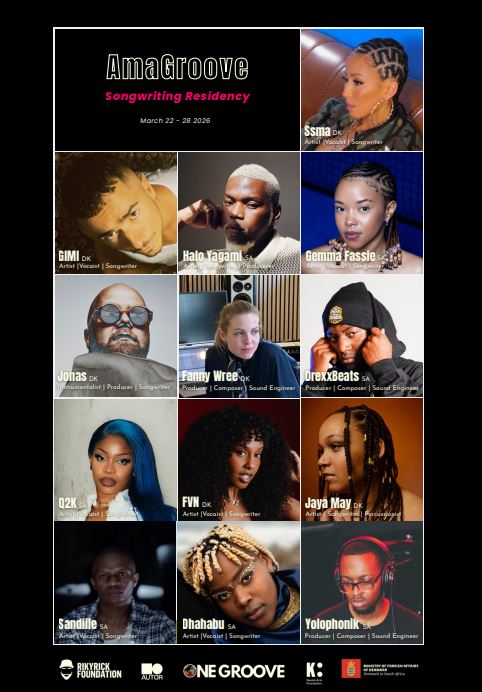 One Groove Line-Up 2026 AmaGroove Residency