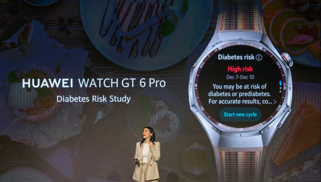 Huawei PPG-Based Diabetes Risk Awareness Feature on HUAWEI WATCH GT 6 Pro