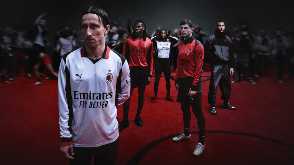 PUMA & AC MILAN JOIN FORCES WITH SLAM JAM FOR 2025/26 FOURTH KIT