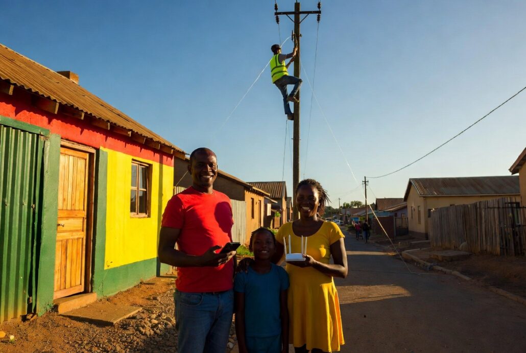 Vuma Reach Fibre in Galeshewe, Kimberley