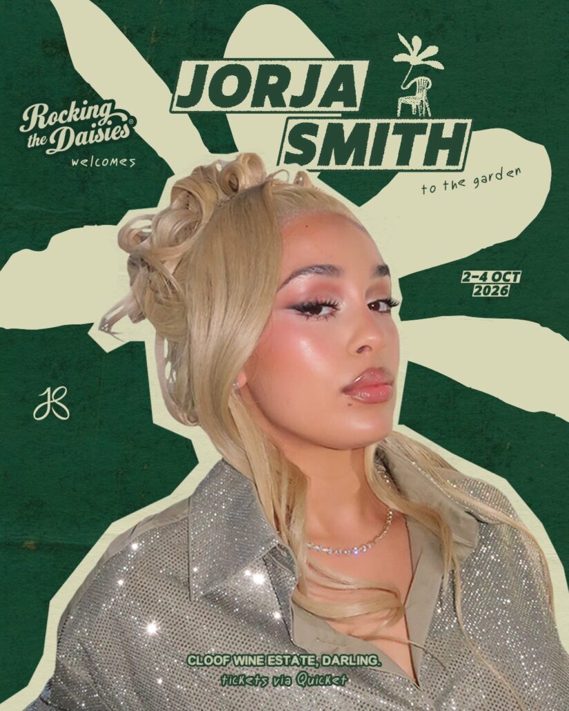 Jorja Smith at Rocking the Daisies 2026 Cape Town