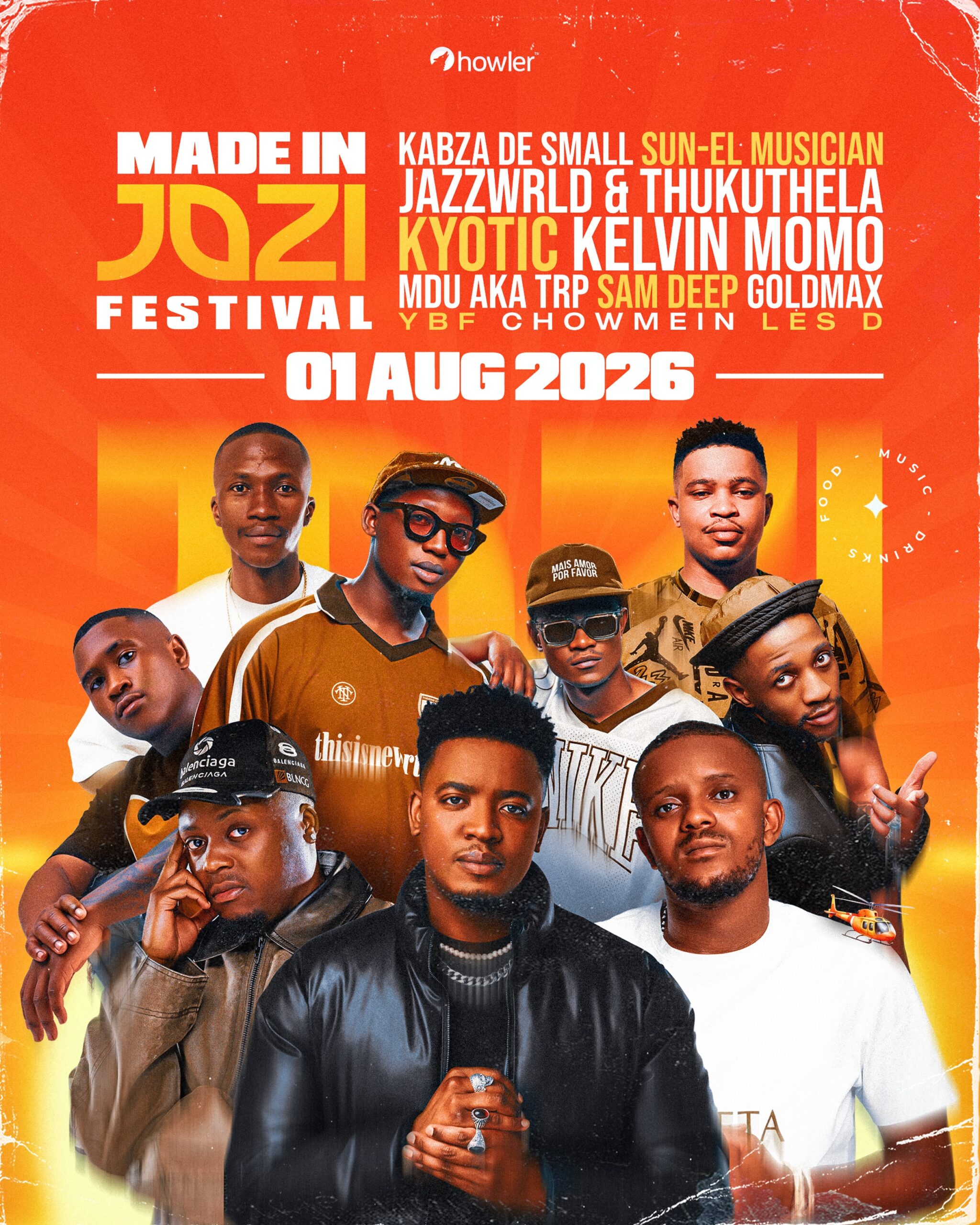 Made in Jozi Festival 2026 Full Lineup