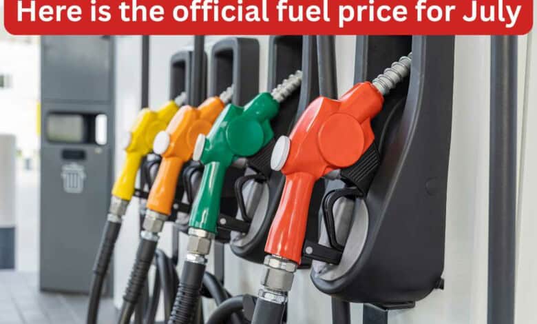 July 2026 Fuel Price Decrease