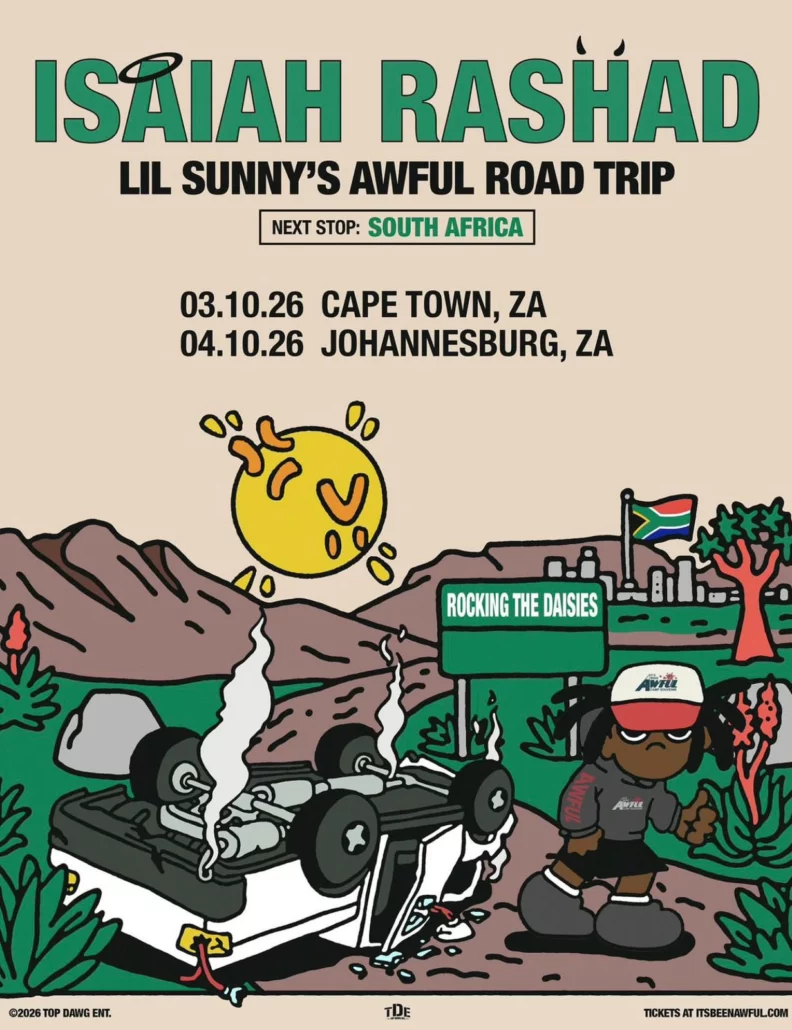 Isaiah Rashad "Lil Sunny's Awful Road Trip" Tour