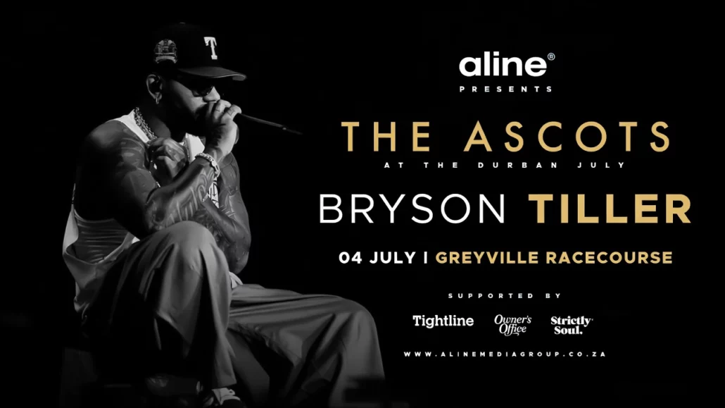 The Ascots Durban July 2026 Bryson Tiller DJ Mustard Masego Tickets