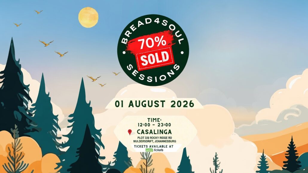 Bread4Soul Sessions JHB – 1 August 2026