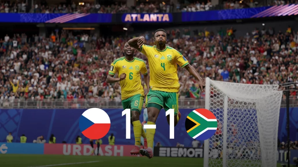 Bafana Bafana Czech Republic Mokoena's Penalty World Cup 2026