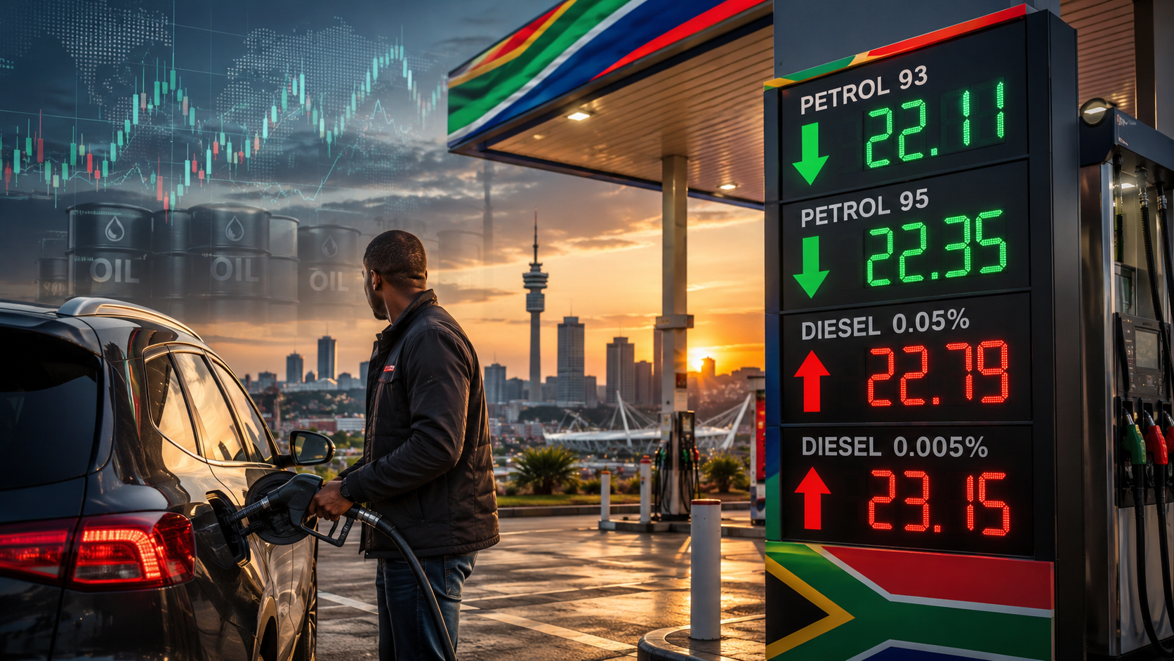 South Africa Petrol Price for August 2026
