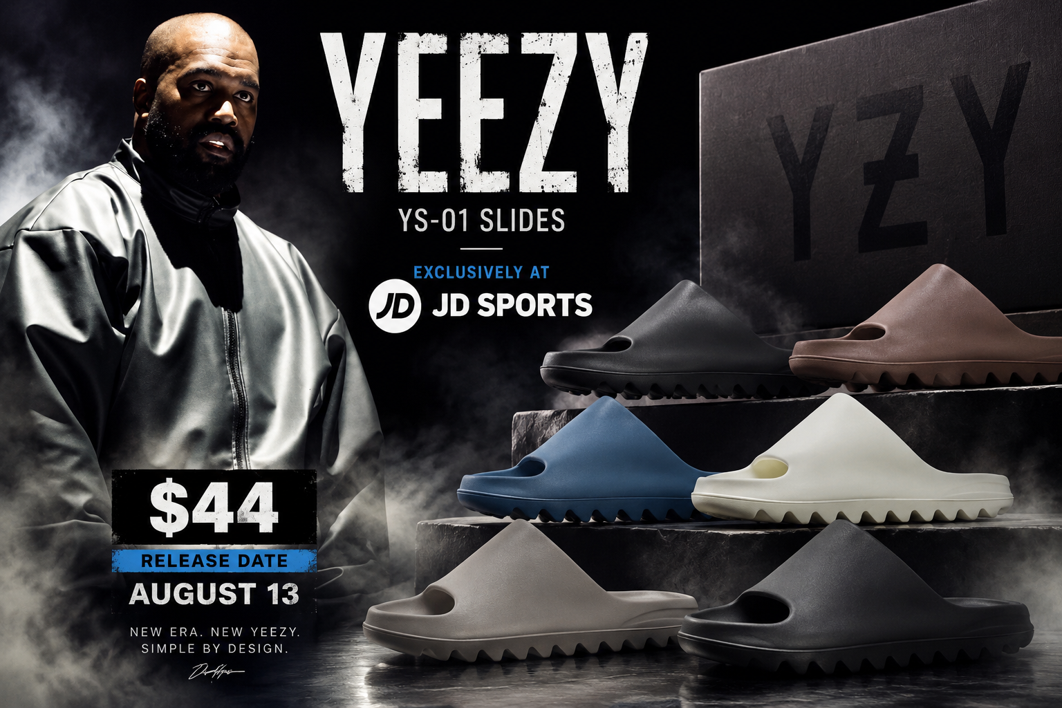 JD Sports Yeezy Slides