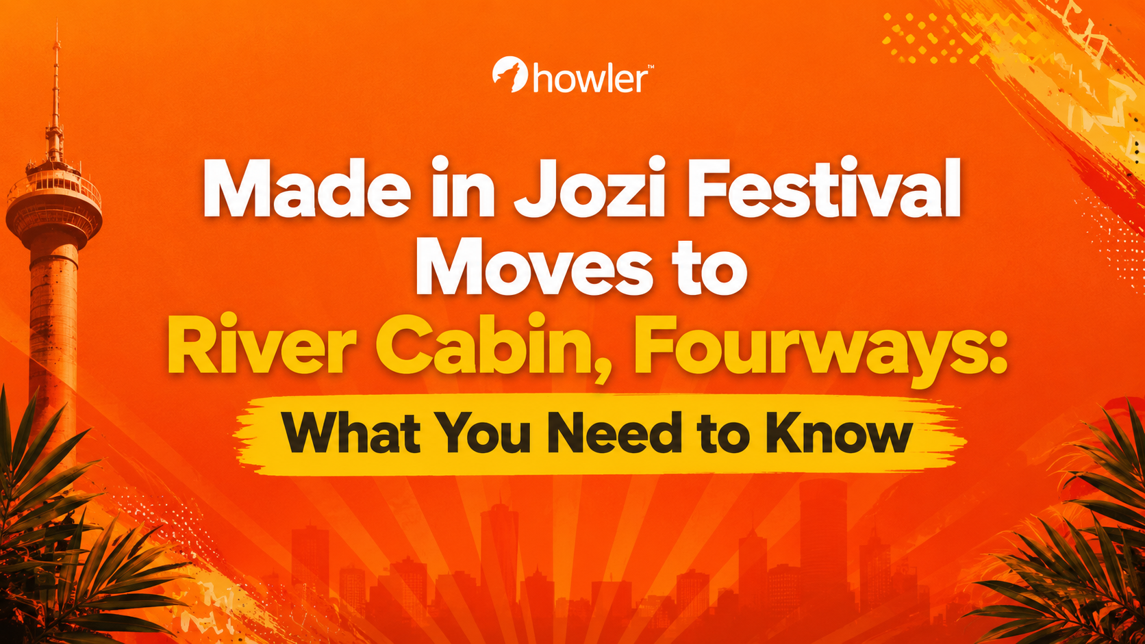 Made in Jozi Festival Moves to River Cabin Fourways