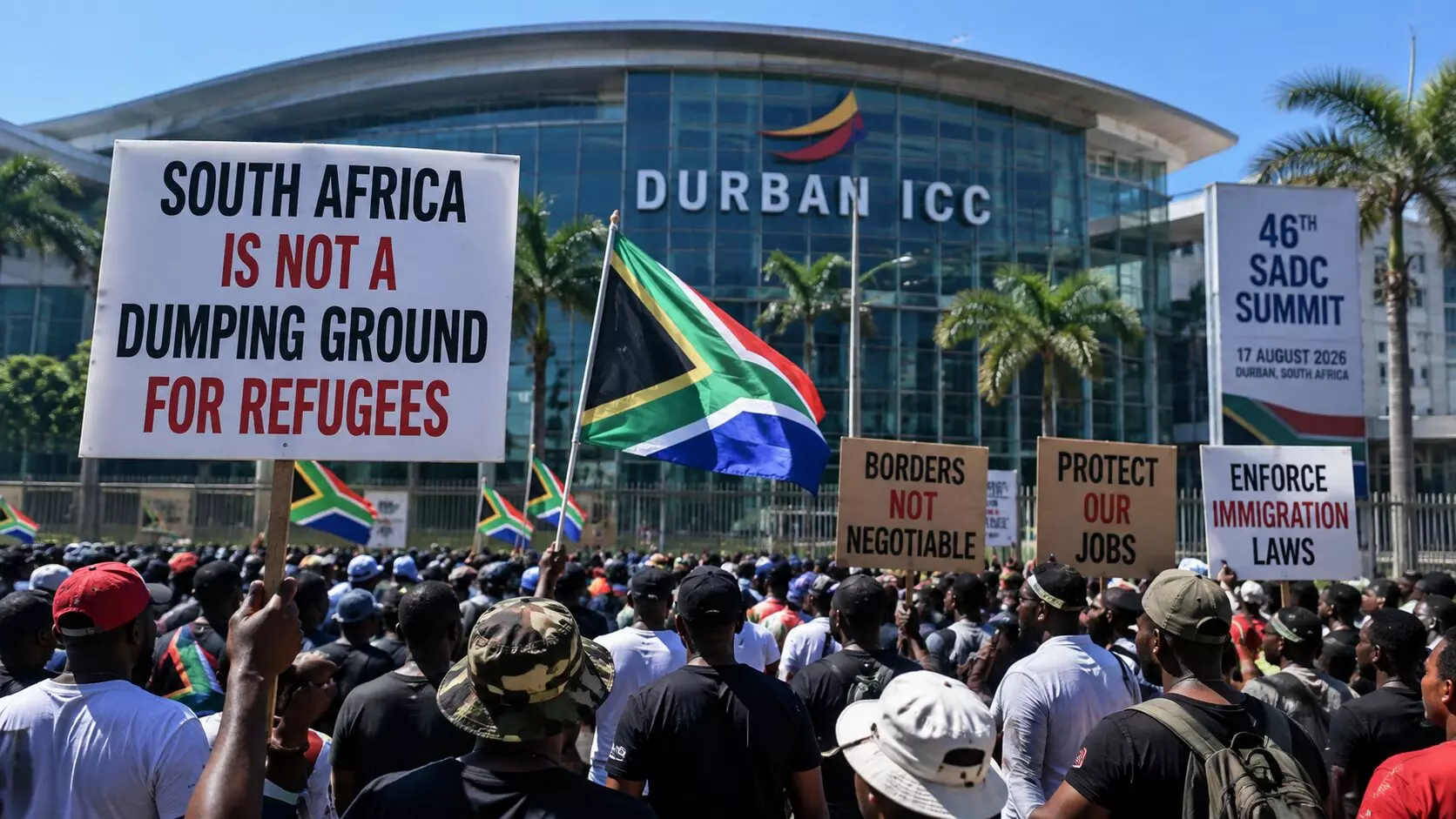 March and March protest Durban 17 August 2026