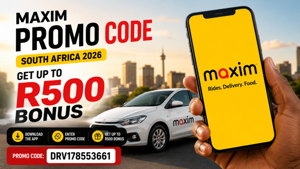 Maxim promo code South Africa