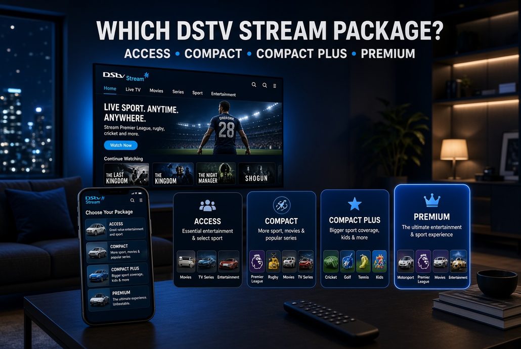which DStv Stream package