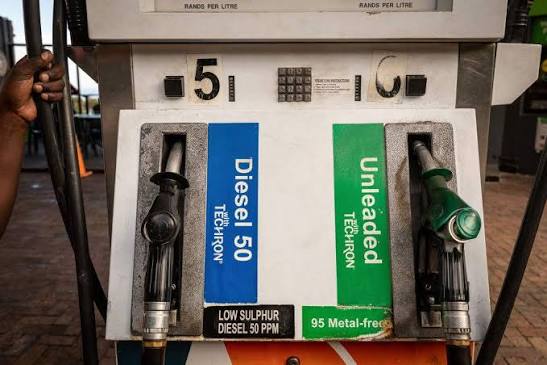 diesel price South Africa