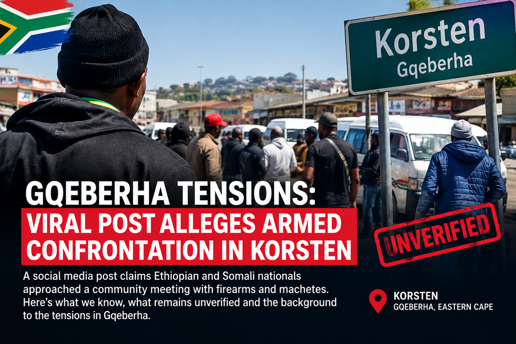 Korsten Gqeberha confrontation