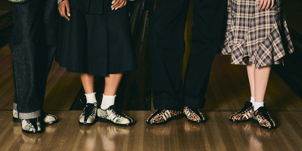 adidas x Brain Dead Bowling shoes